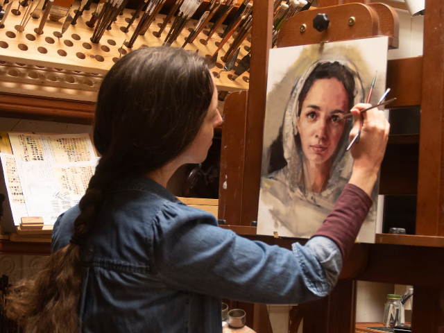 What This Artist Has Learned From Painting Women of the Old Testament for 23 Ye