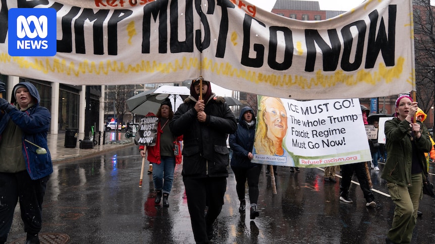 Thousands in US protest against ICE after fatal shooting of Renee Nicole Good Thousands in US protest against ICE after fatal shooting of Renee Nicole Good