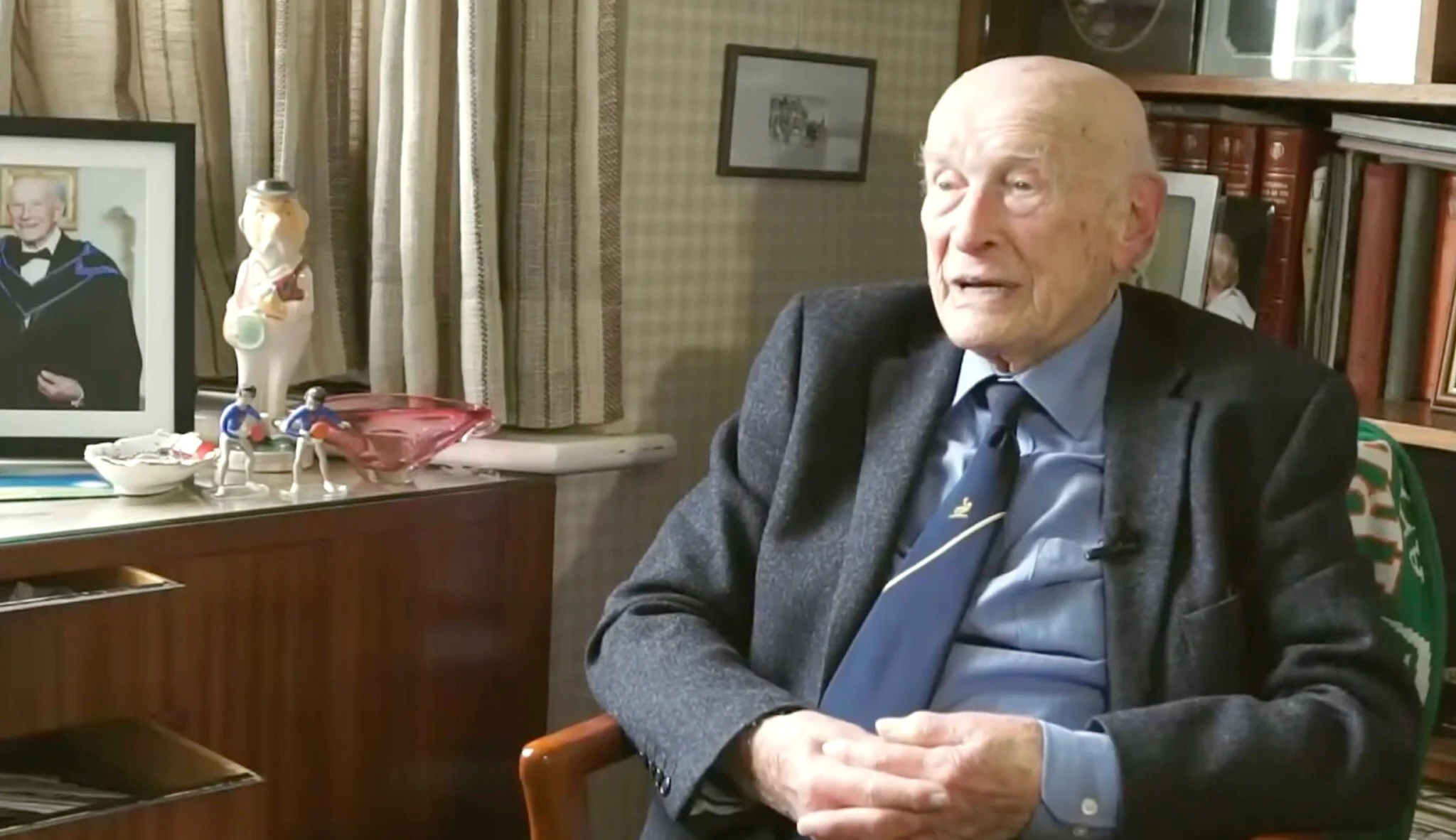 Josef Veselsky, Holocaust survivor, table tennis champ and Ireland’s oldest man, dies at 107
