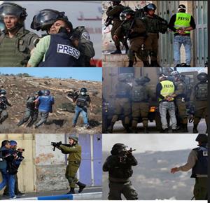 Israeli occupation forces commit 99 violations against journalists in December 2025