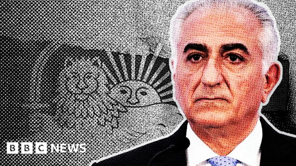 Reza Pahlavi, exiled son of Iran’s last shah, at centre of protest chants