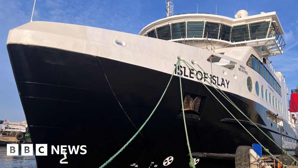 New CalMac ferry MV Isle of Islay handed over by Turkish shipyard New CalMac ferry MV Isle of Islay handed over by Turkish shipyard