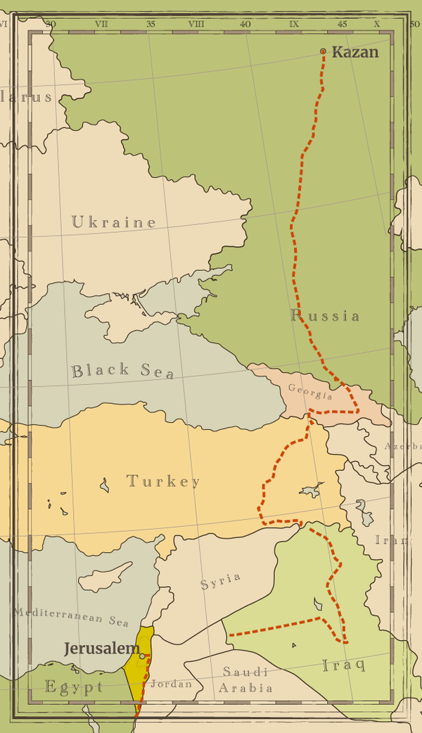 Live Man Walking: The Story of the Young Russian Who Marched All the Way From Kazan to Jerusalem – Israel News