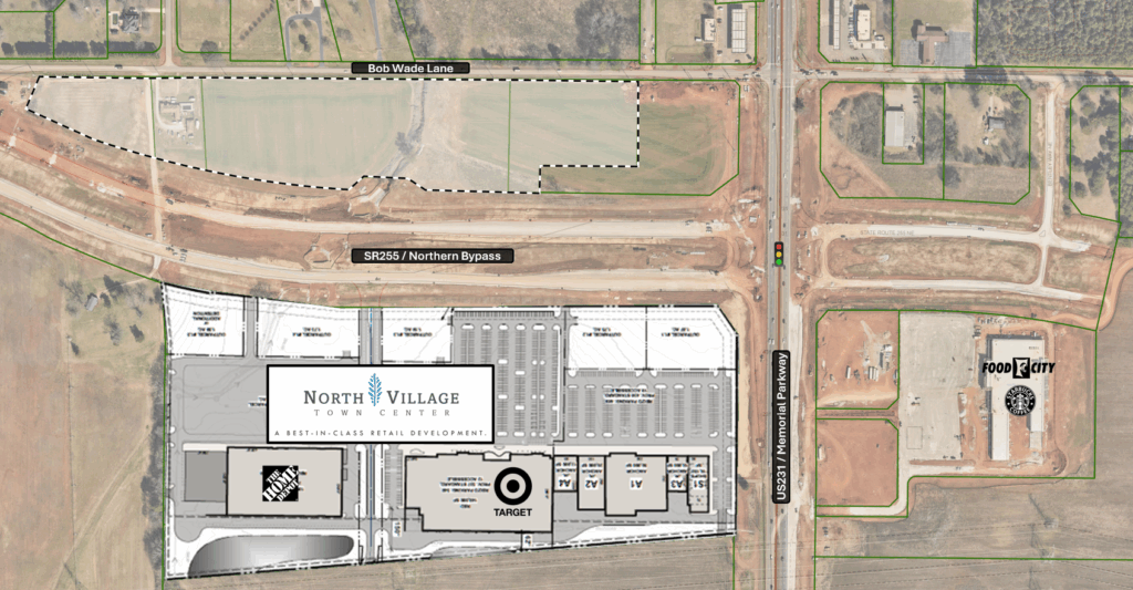 New North Huntsville shopping district moving forward