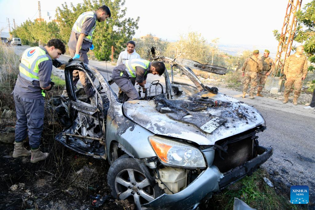 Hezbollah member killed in Israeli airstrike on S. Lebanon-Xinhua