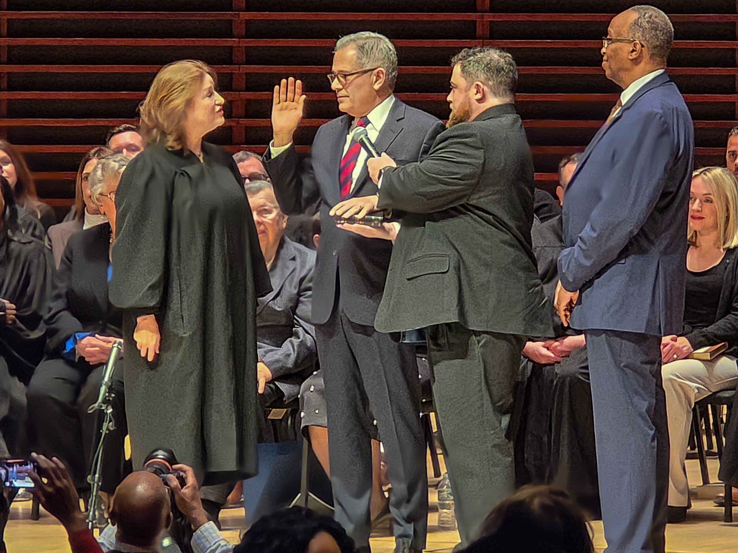 Philadelphia DA, controller and judges sworn into office