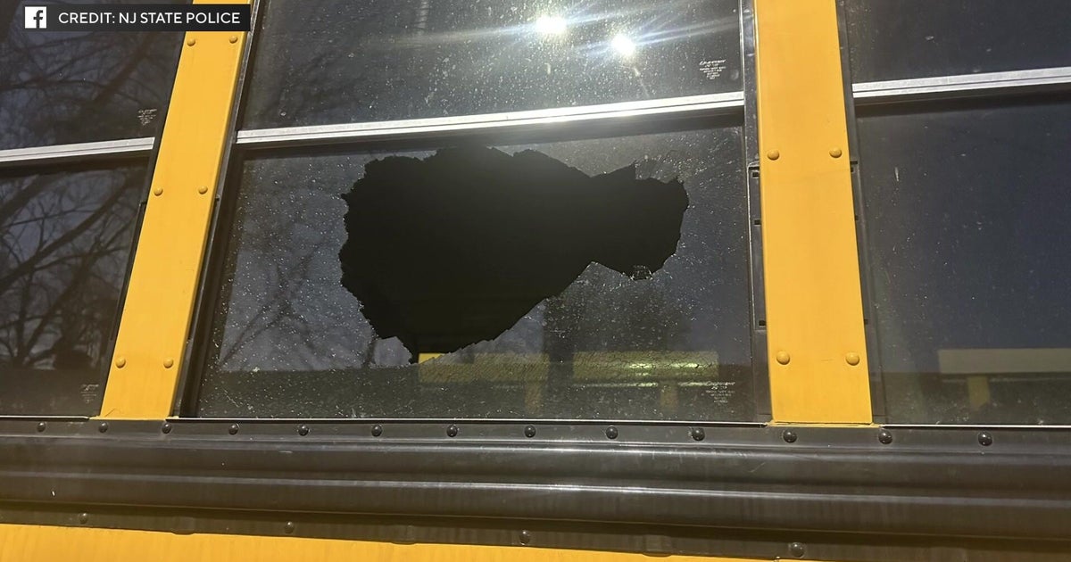 Rock thrown at school bus on New Jersey Turnpike, child seriously injured, police say