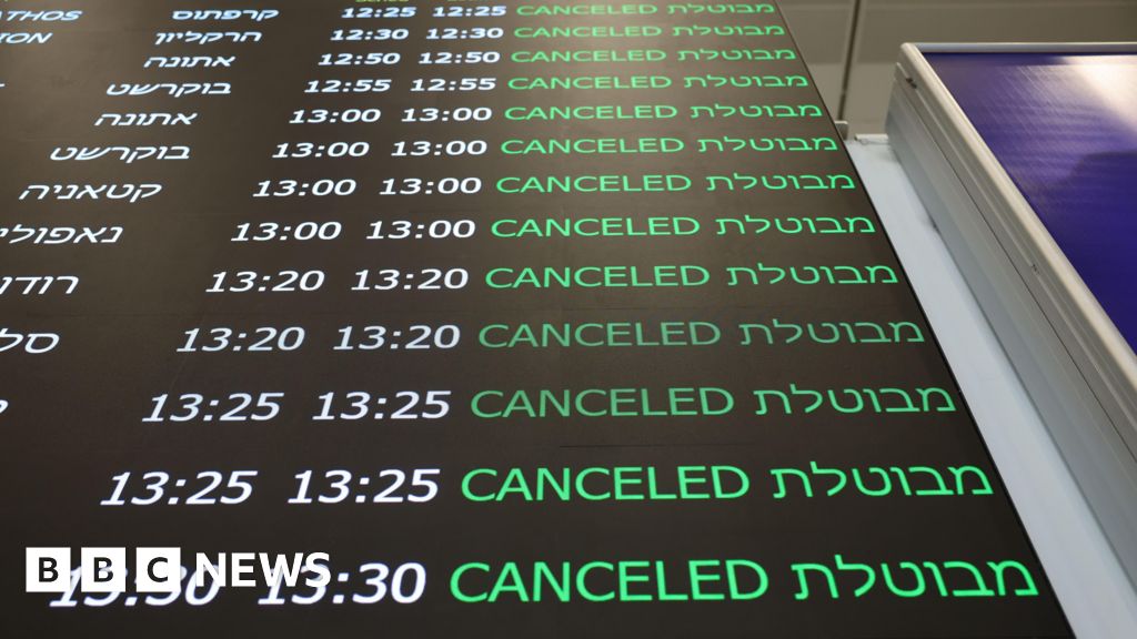 Flights cancelled as travel warnings issued after US-Israeli strikes on Iran – BBC Flights cancelled as travel warnings issued after US-Israeli strikes on Iran – BBC