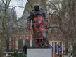'Zionist war criminal': Churchill statue in London defaced with pro-Palestinian graffiti