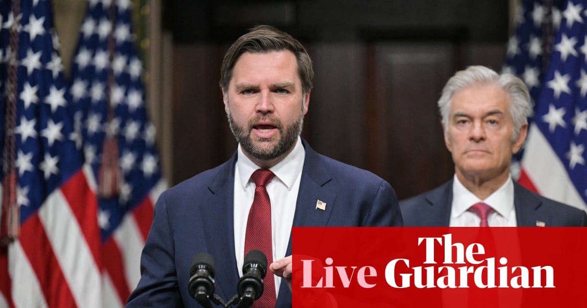 Trump administration will withhold 9m in Medicaid funding from Minnesota, Vance and Oz say – live | Trump administration