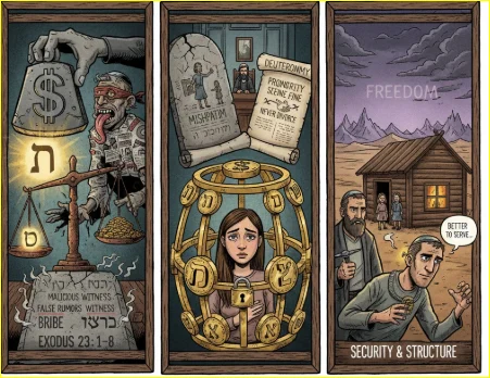 The Blogs: Law, Power, Truth, and the Fear of Freedom: Parshat Mishpatim | Naomi Graetz The Blogs: Law, Power, Truth, and the Fear of Freedom: Parshat Mishpatim | Naomi Graetz