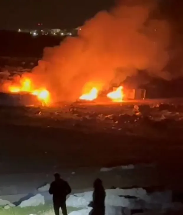 WATCH: Israeli Settlers Descend From the Hills and Burn Down a Bedouin Community in Four Minutes