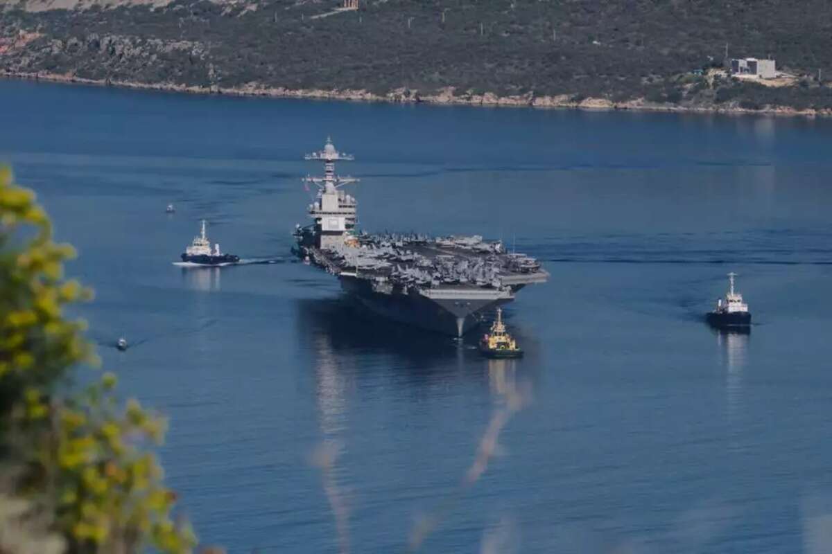 USS Gerald R Ford expected to reach Israel within 24 hours
