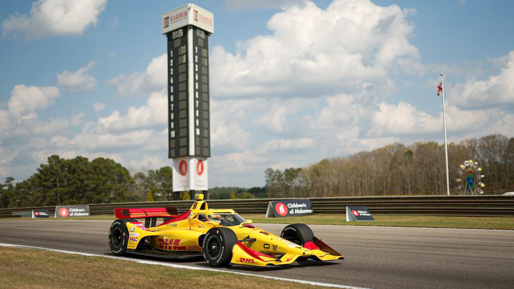 Alex Palou Leads Practice; Scott McLaughlin OK After Big Crash