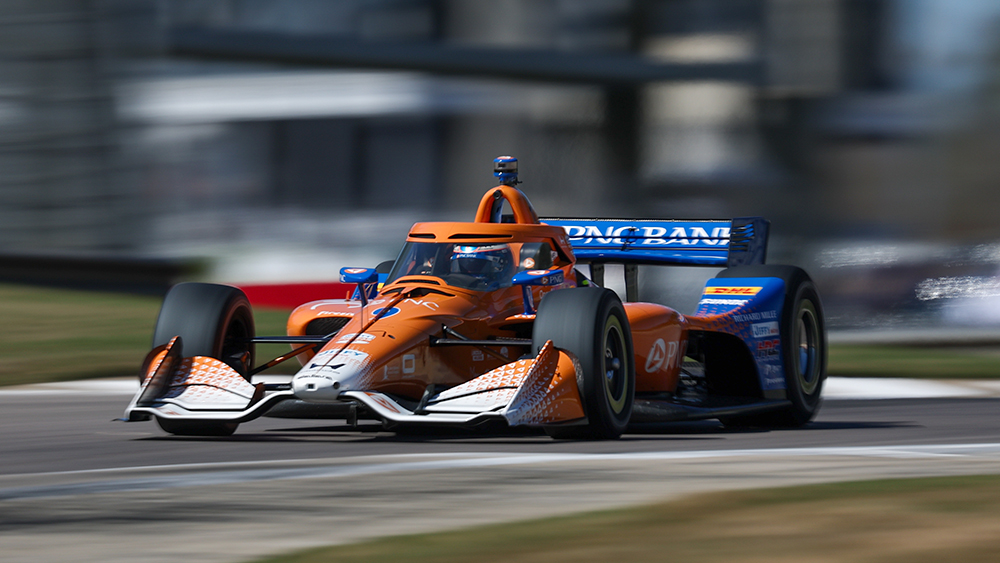 Scott Dixon Tops Warmup, Looks To Break Barber Hex