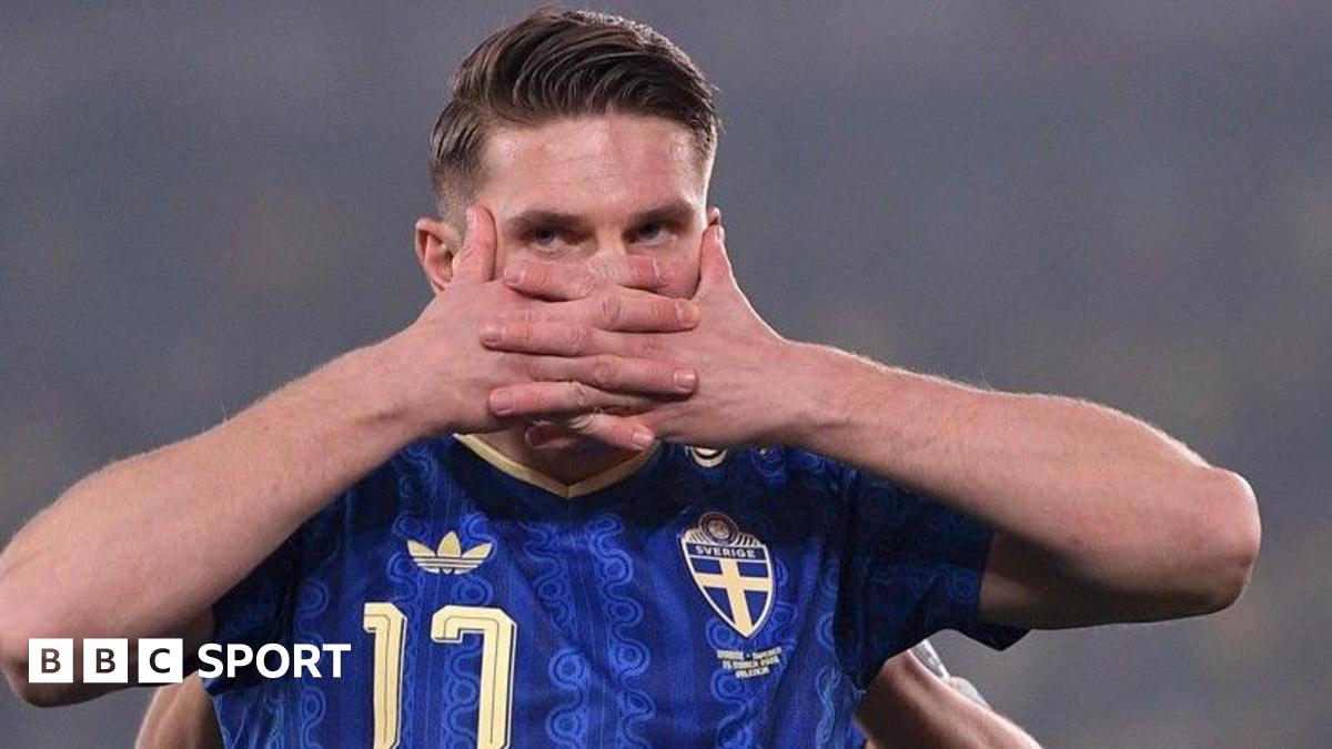 World Cup play-offs: Viktor Gyokeres hat-trick sends Sweden through as Kosovo keep World Cup dream alive