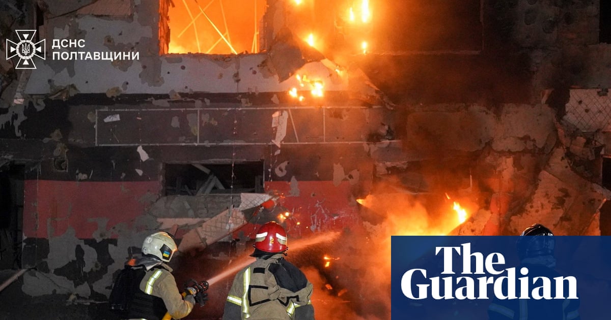 Russia fires nearly 1,000 drones in one of its largest aerial attacks on Ukraine | Ukraine Russia fires nearly 1,000 drones in one of its largest aerial attacks on Ukraine | Ukraine