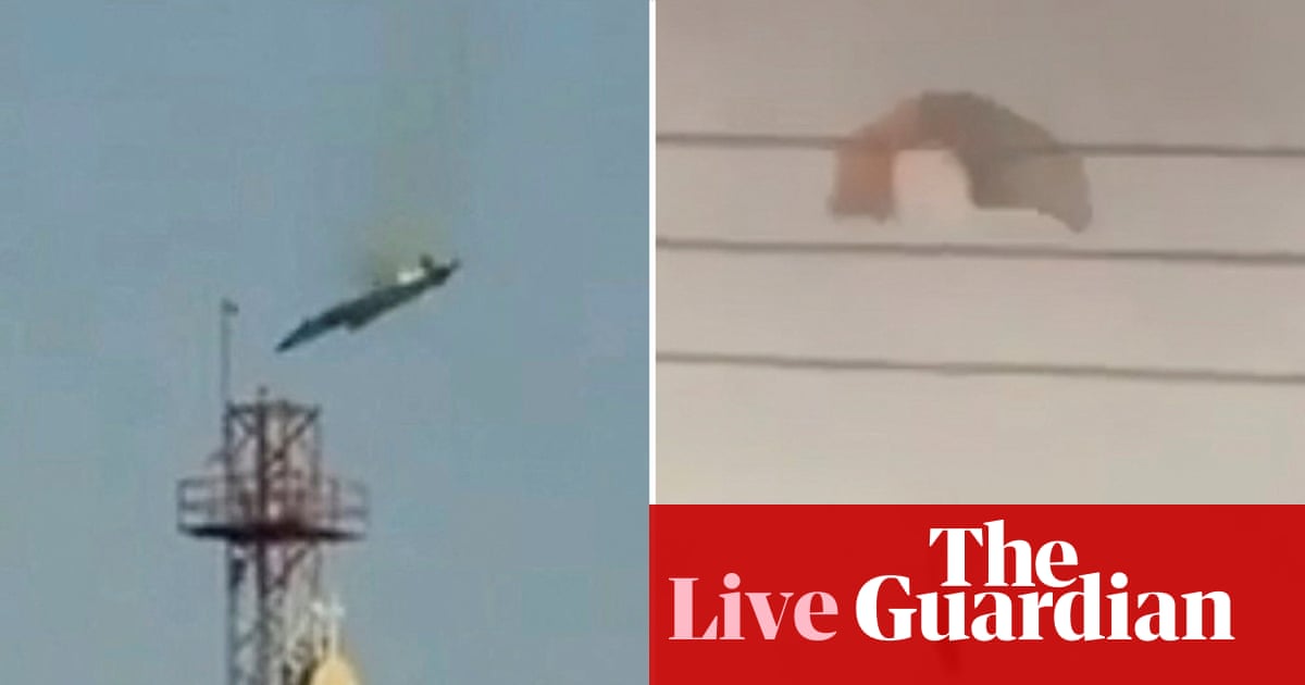 Middle East crisis live: Israel launches new attacks on ‘heart of Tehran’; US fighter planes mistakenly shot down in Kuwait | US-Israel war on Iran Middle East crisis live: Israel launches new attacks on ‘heart of Tehran’; US fighter planes mistakenly shot down in Kuwait | US-Israel war on Iran