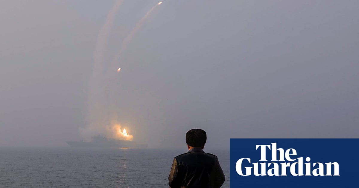 North Korea fires missiles into the sea as US and South Korea conduct military drills | North Korea
