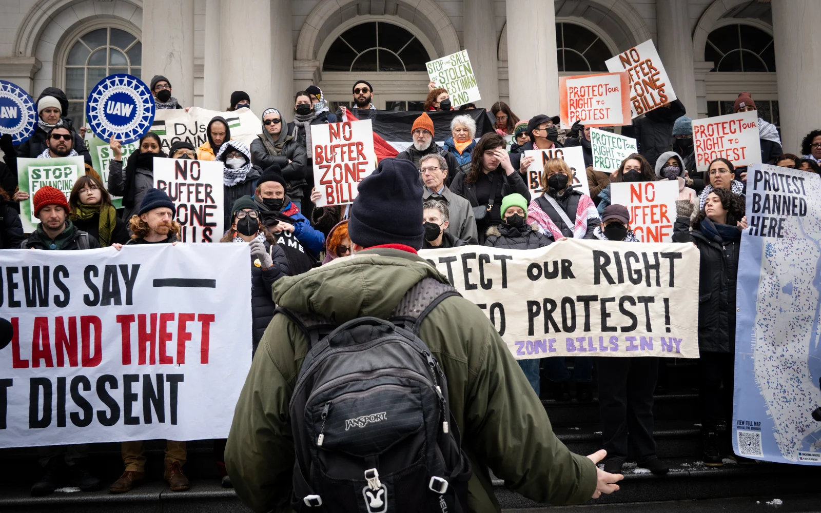 NYC Council’s approval of synagogue protection bill marks a welcome win for centrist Jews