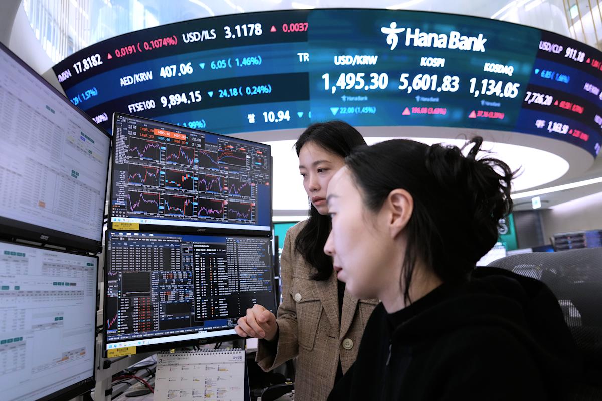 Asian shares mostly rebound after Trump hints at a possible end to the Iran war