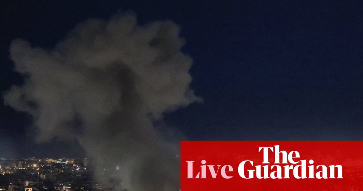 Explosions heard across Tel Aviv – as it happened | US-Israel war on Iran Explosions heard across Tel Aviv – as it happened | US-Israel war on Iran