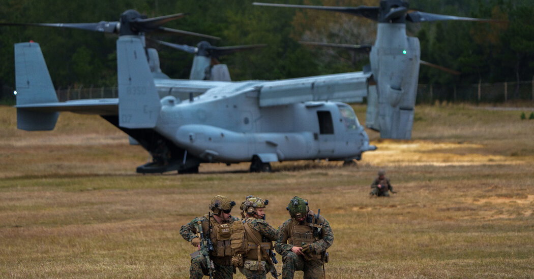 Special Operations Forces Sent to Mideast as Trump Weighs Next Move