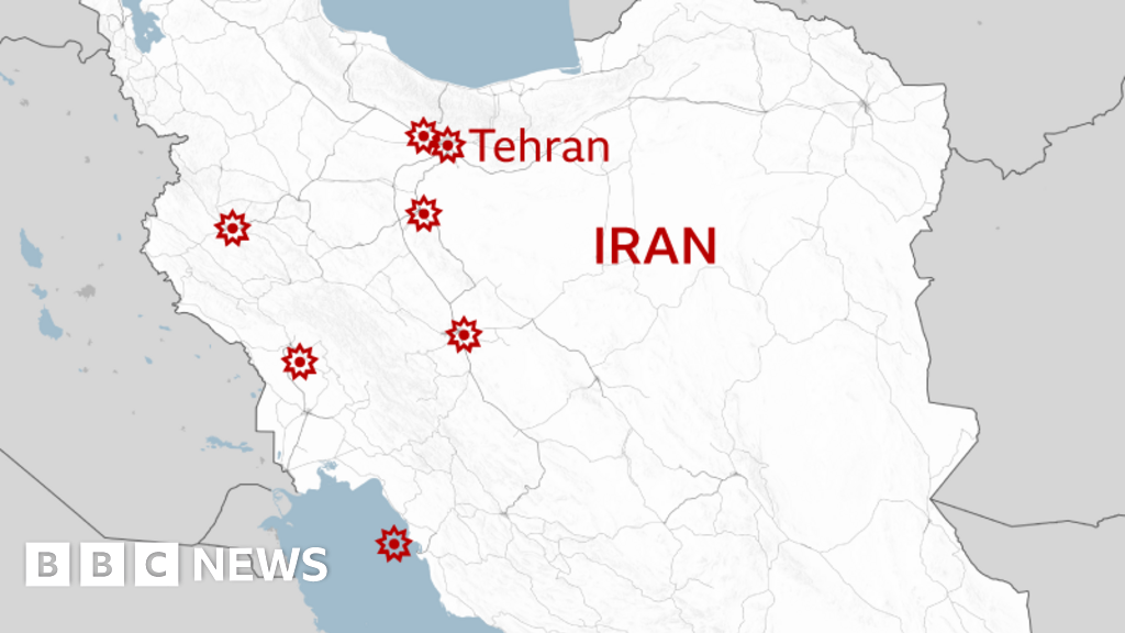 US and Israeli strikes on Iran in maps – BBC US and Israeli strikes on Iran in maps – BBC