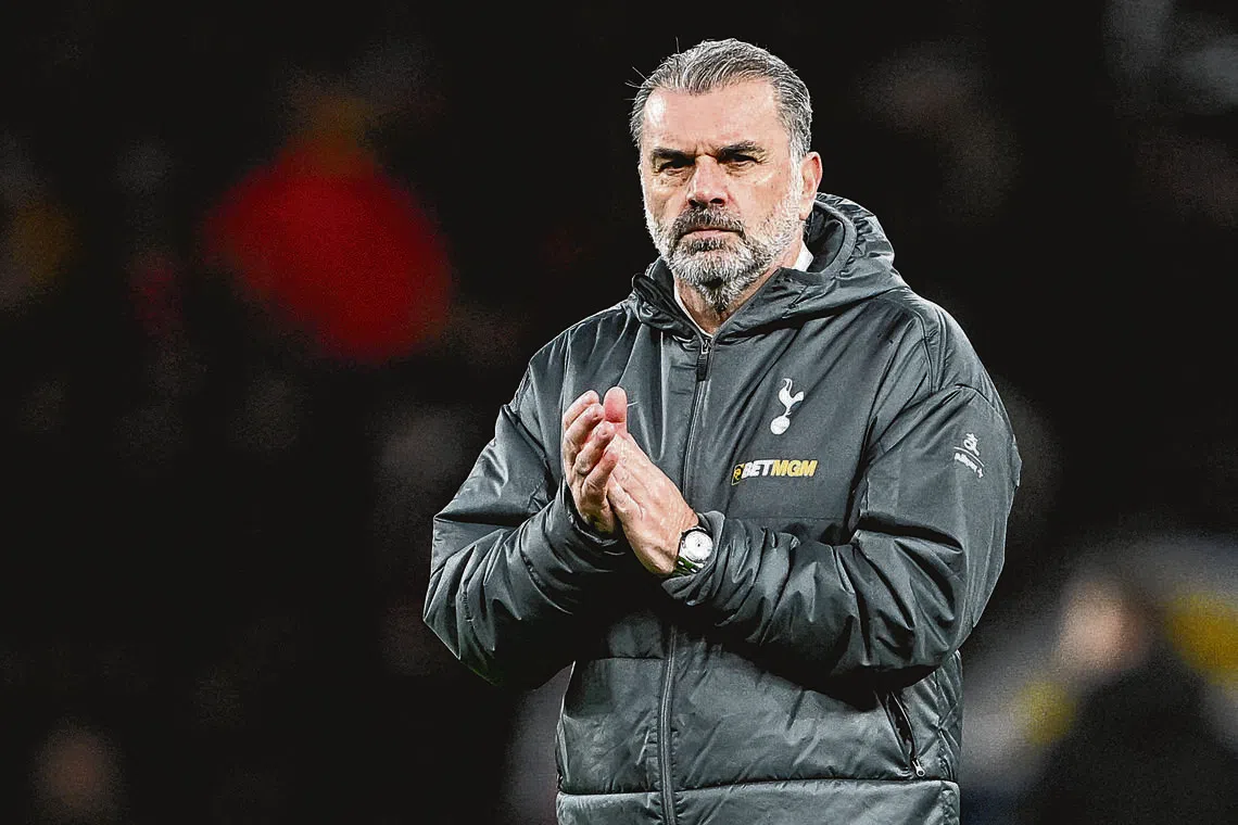 Ange Postecoglou ‘not done yet’ as he watches Tottenham and Nottingham Forest battle relegation