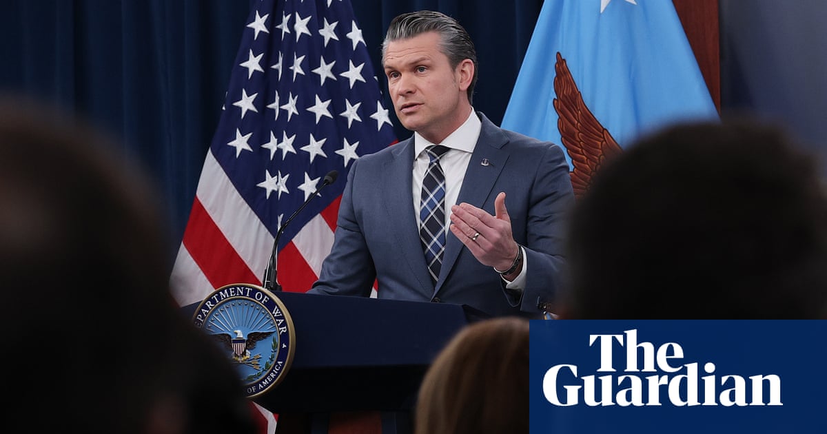 No timeframe for ending US war against Iran, says Pete Hegseth | Pete Hegseth No timeframe for ending US war against Iran, says Pete Hegseth | Pete Hegseth