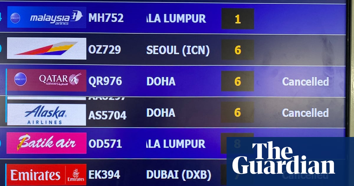 What to do if your flight is cancelled due to the US-Israel war on Iran | Airline industry What to do if your flight is cancelled due to the US-Israel war on Iran | Airline industry