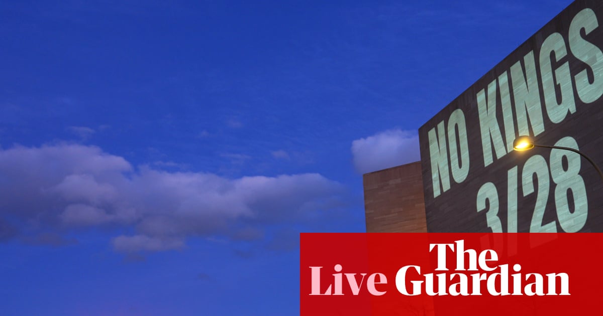 No Kings protests live updates: millions of people across the US expected to rally against Trump administration | Protest (US)