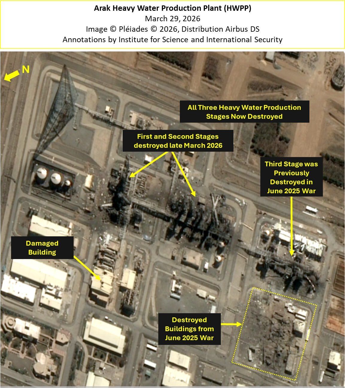 Satellite Images Show Destruction At Iranian Nuclear Facilities After Israeli Strikes