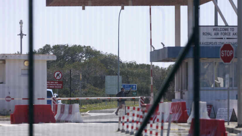 the drone that attacked the British base in Cyprus was not launched from Iran