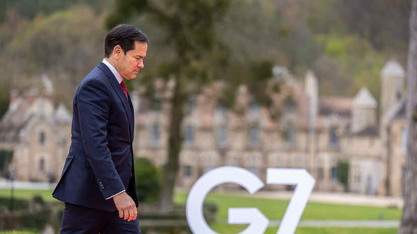 Rubio was unable to respond to his G7 colleagues about ways to resolve the situation in Iran