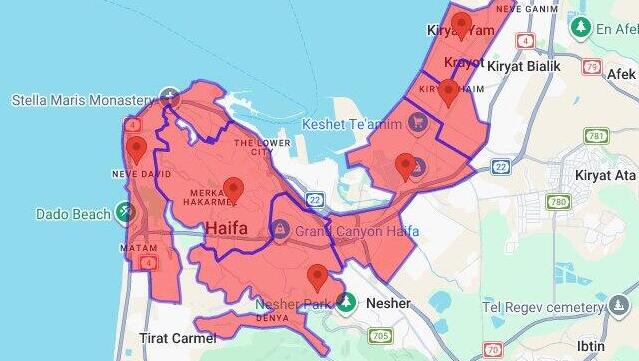 Sirens sound in Haifa as rockets fired from Lebanon