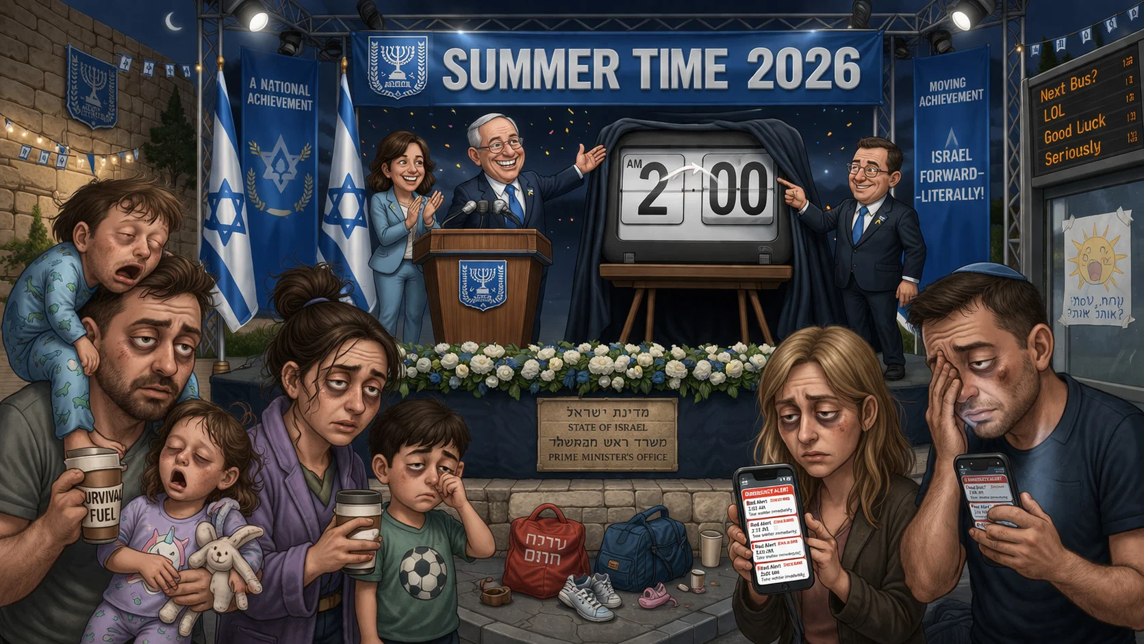 The Blogs: The Clocks Will Change. How About Life? | Michael Katz