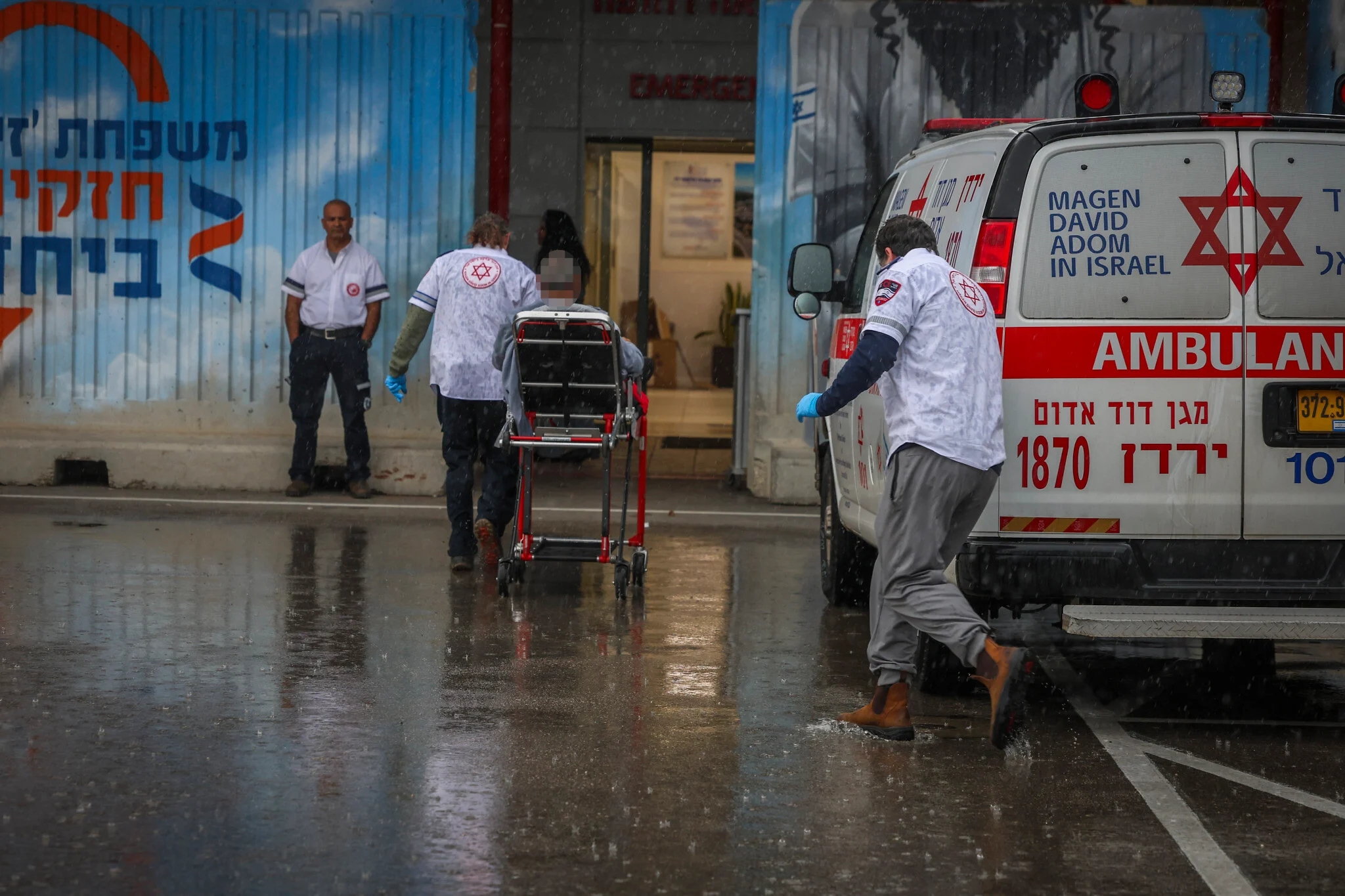 As Hezbollah rockets fall, emergency medics in the north work double shifts