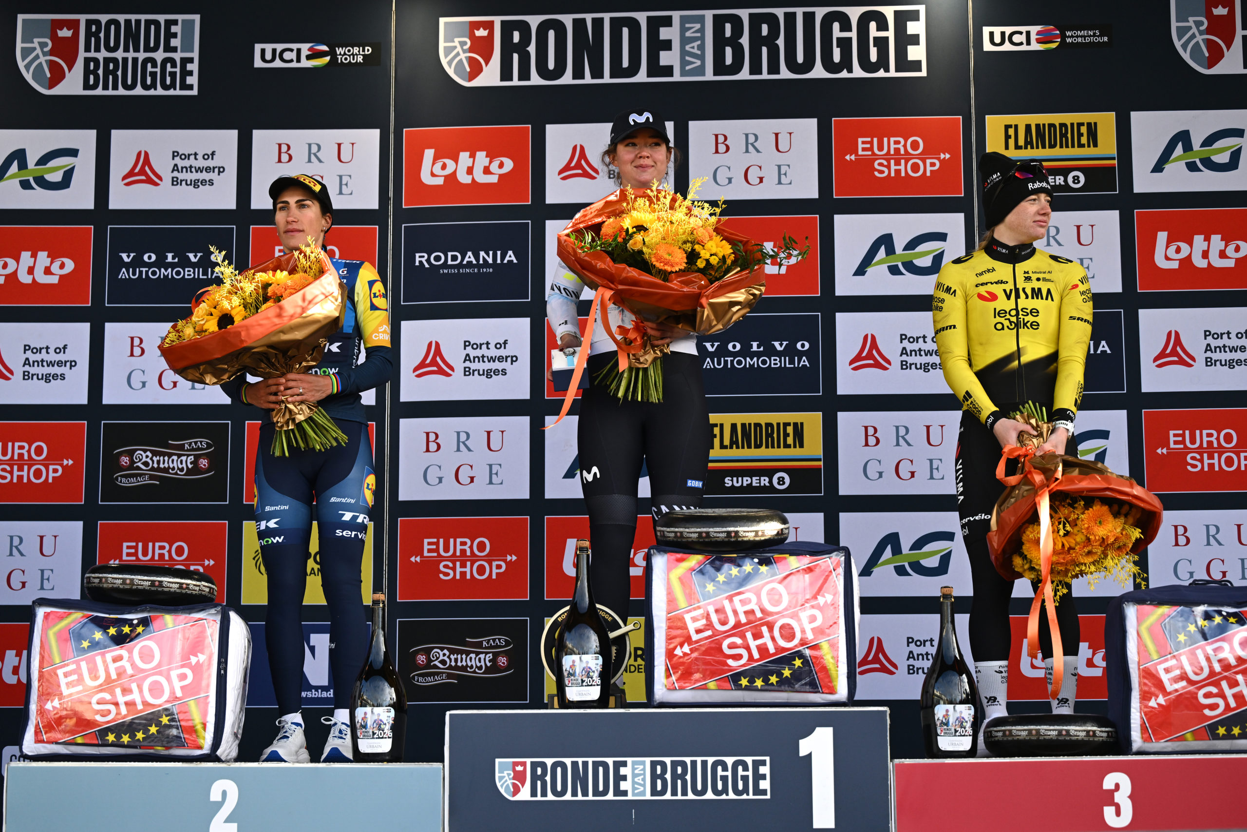 Elisa Balsamo makes the podium in Ronde van Brugge