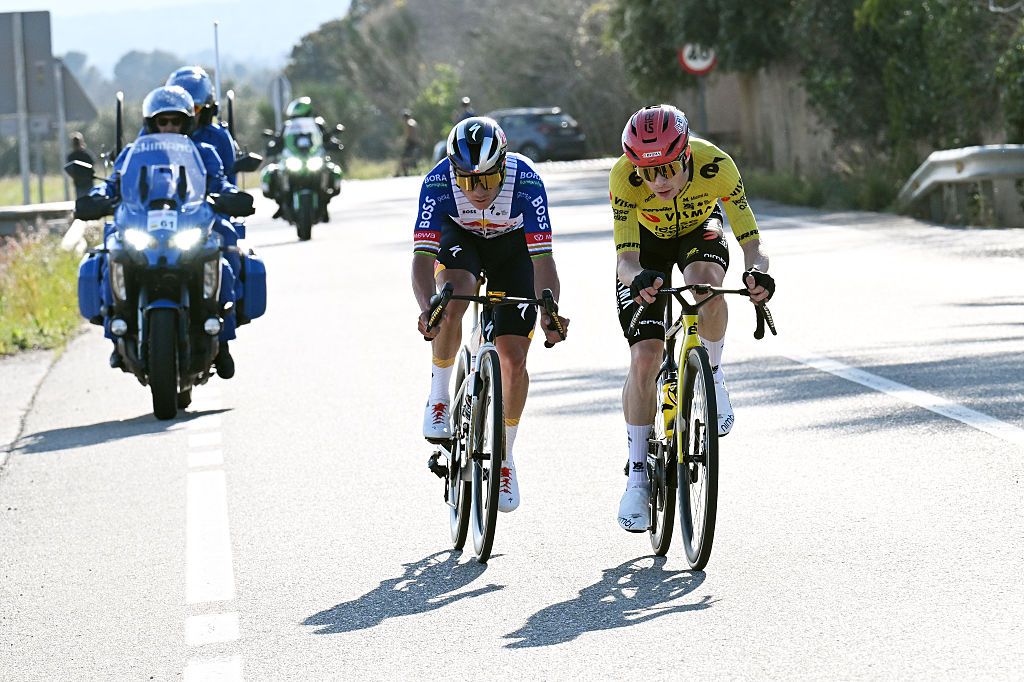 ‘He wasn’t happy with me, but that’s cycling’ – Jonas Vingegaard reflects on tactics and sportsmanship after two-up breakaway with Remco Evenepoel at Volta a Catalunya