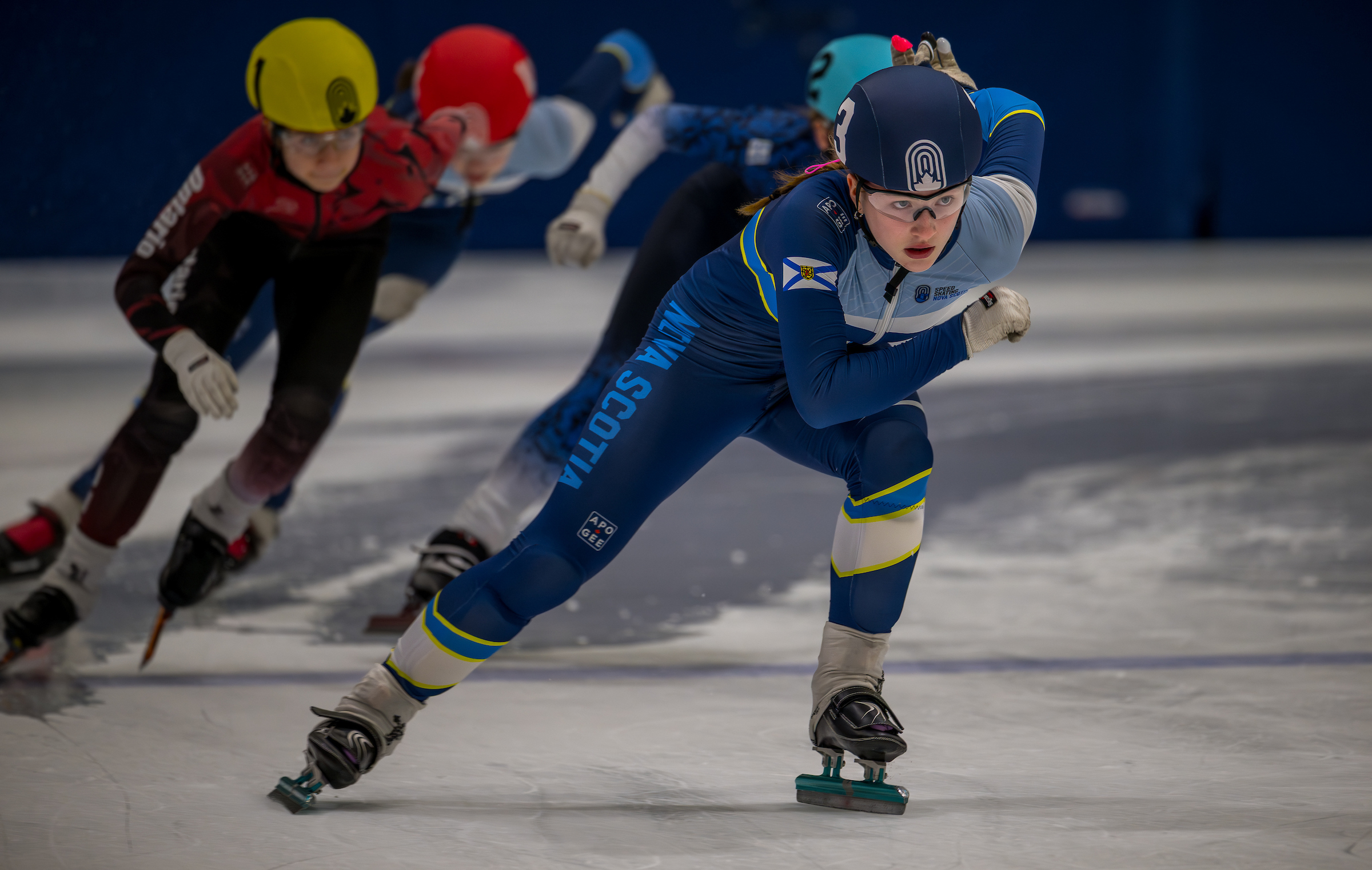 Dartmouth welcomes skaters from across eastern Canada for Youth Short Track Championships