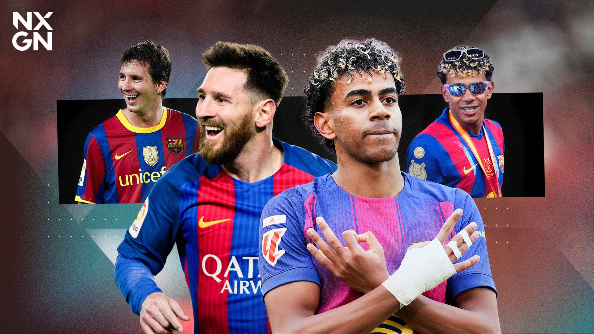 Lamine Yamal and Lionel Messi: From baby baths to a battle for GOAT status?