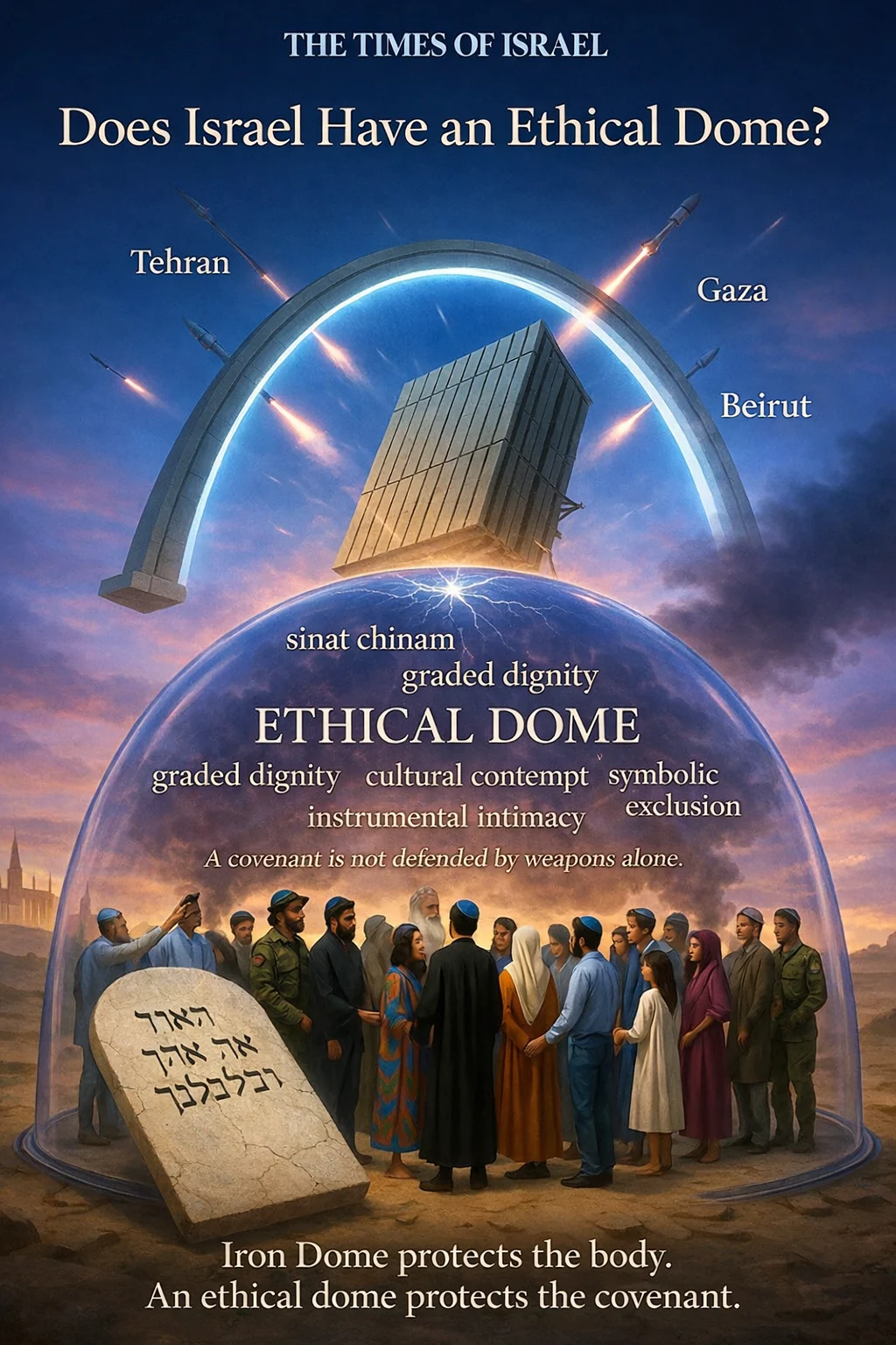 The Blogs: Does Israel Have an Ethical Dome? | Yochanan Schimmelpfennig