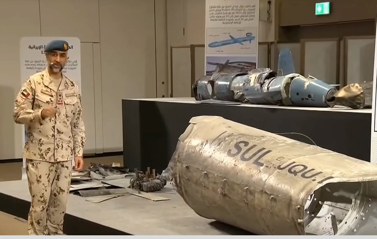 UAE dealt with 186 ballistic missiles, 812 Iranian drones