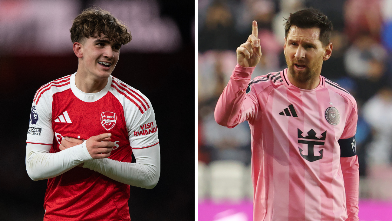 Messi to Dowman: Who’s the world’s best player at every age?