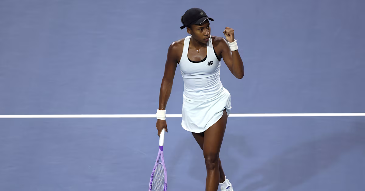 Coco Gauff toughs out thrilling quarter-final against Belinda Bencic at 2026 Miami Open