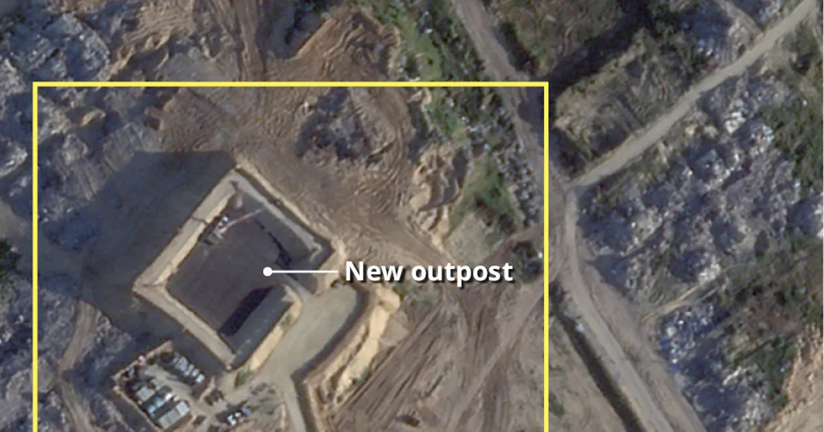 32 Outposts, 10 Miles of Ground Barrier: IDF Builds New Border Line Inside Gaza. Here’s How It Looks 32 Outposts, 10 Miles of Ground Barrier: IDF Builds New Border Line Inside Gaza. Here’s How It Looks