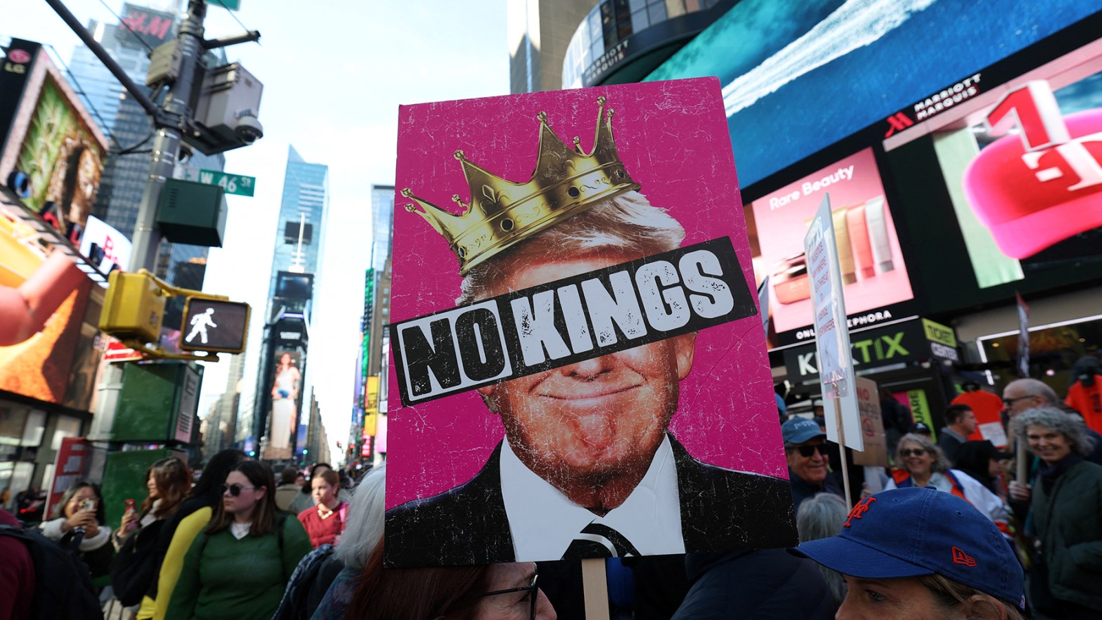 No Kings Protests Expected to Break Records Amid Iran Backlash