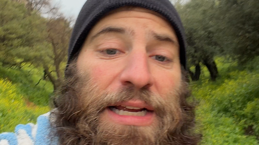 a morning run in Israel turns instantly real