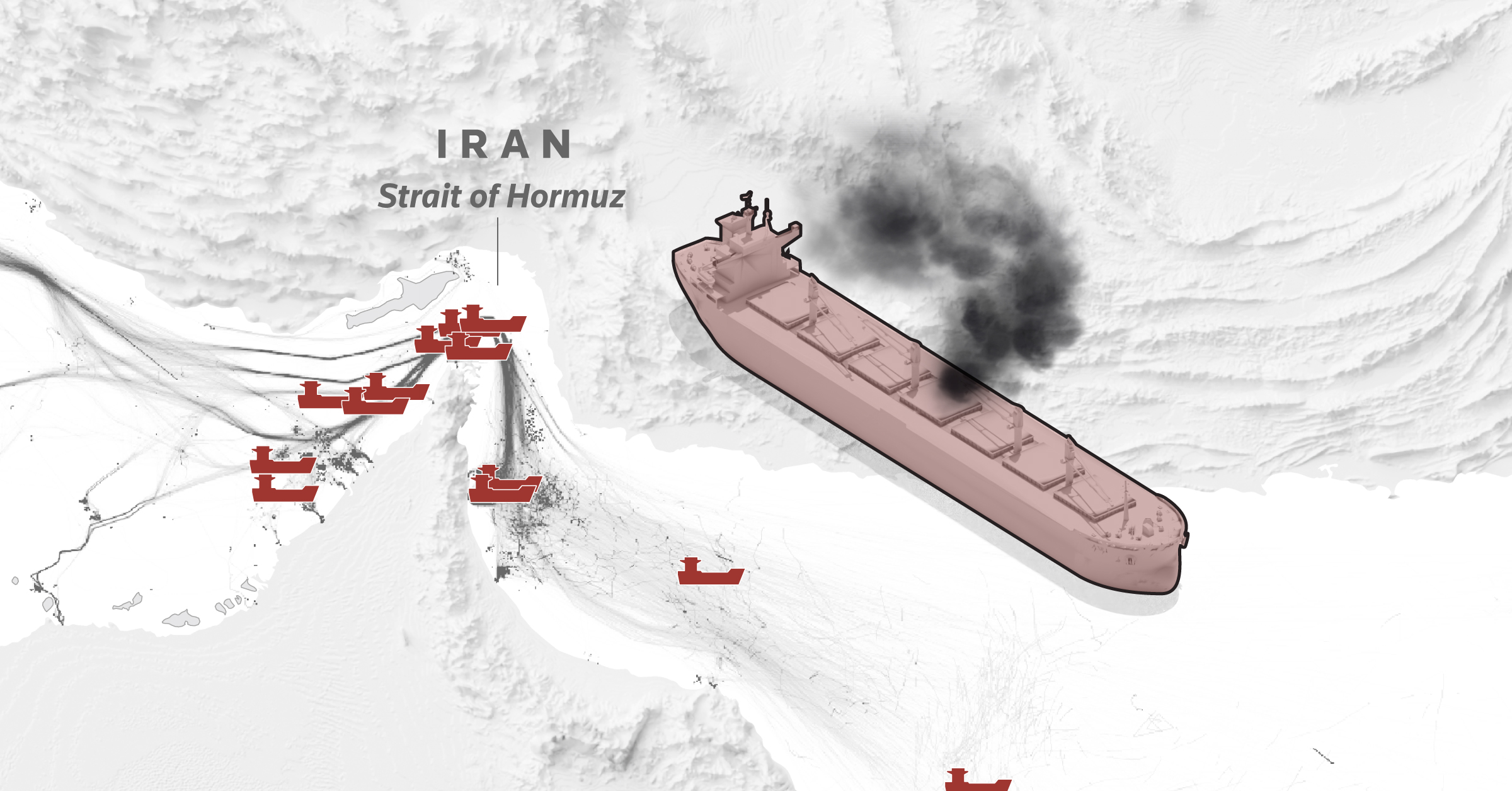 Tracking Iranian attacks on civilian ships in the Gulf Tracking Iranian attacks on civilian ships in the Gulf